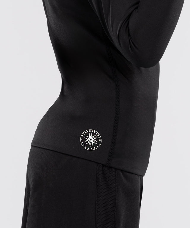 Rashguard Venum Contender Mâneci Lungi Copii – Negru