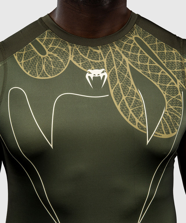 Rashguard Venum Serpenti Sem Mangas – Caqui Verde