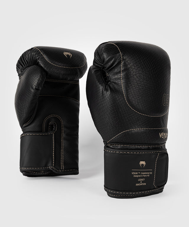 Mănuși de box Venum Impact Evo Scales – Negru