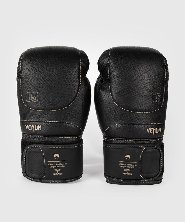 Mănuși de box Venum Impact Evo Scales – Negru
