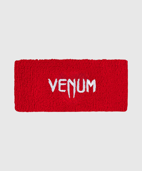 Bicepsové pásky Venum Lineup Wide – Červené/Bílé