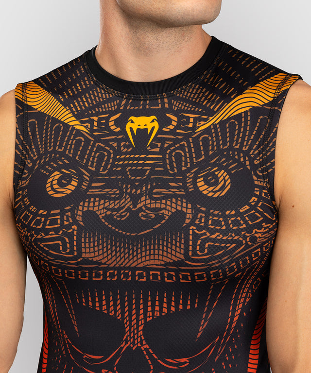 Venum Rashguard uden ærmer Quetzal Fury – Sort/Rød