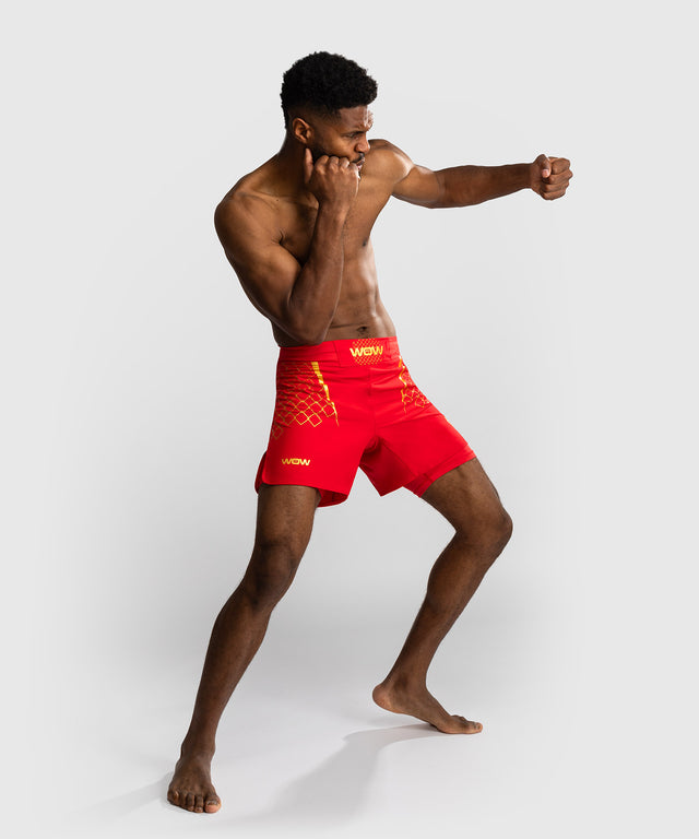 Venum x WOW FC MMA-shorts – Vurig rött