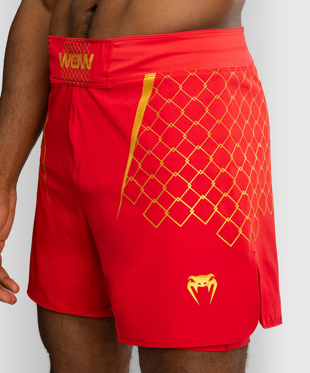Venum x WOW FC MMA-shorts – Vurig rött