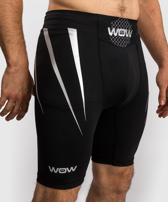Venum x WOW FC Vale Tudo Shorts - Sort/Sølv Grå
