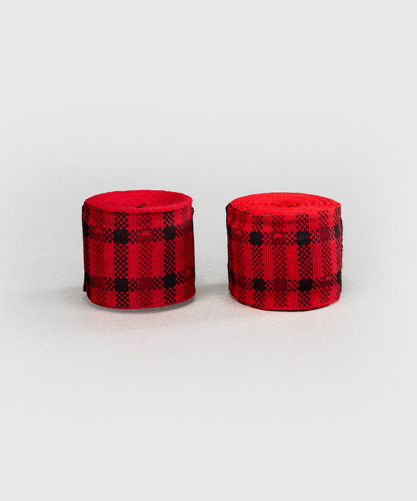 Venum Håndbind Tartan - Fury Red
