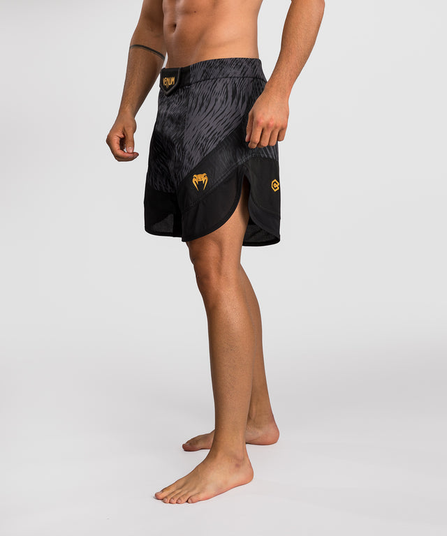 Shorts de MMA Venum x Chimaev – Noir/Gris