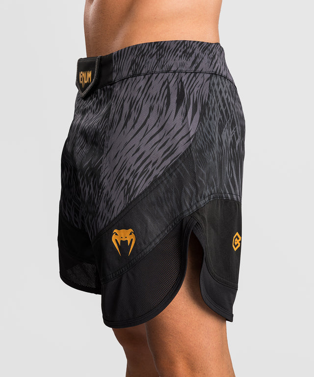 Shorts de MMA Venum x Chimaev – Noir/Gris