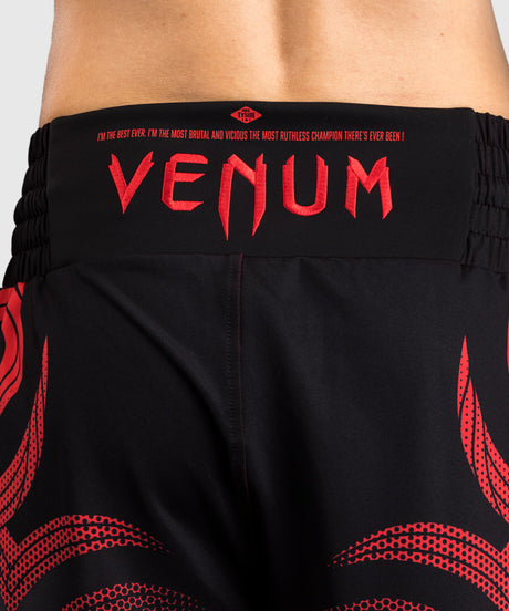 Pantaloni scurți de box Venum x Mike Tyson Tiger – Negru/Roșu