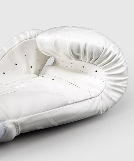 Rękawice bokserskie Venum Contender 1.5 XT 3D – Białe/Złote (VENUM-06042-717)