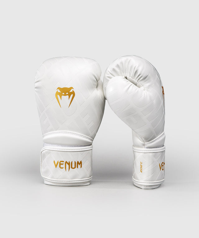 Venum Bokshandschoenen Contender 1.5 XT 3D - Wit/Goud (VENUM-06042-717)