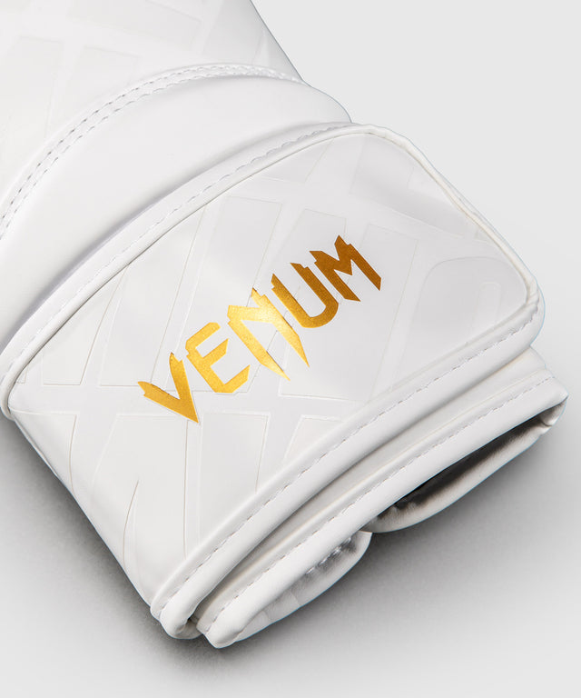 Venum Bokshandschoenen Contender 1.5 XT 3D - Wit/Goud (VENUM-06042-717)