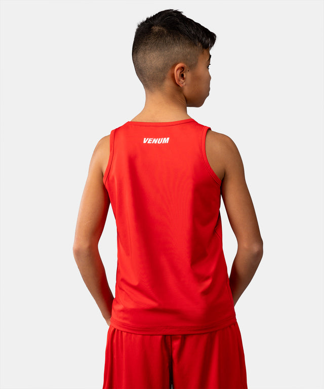 Venum Contender Youth Tanktop Rot – Rückansicht