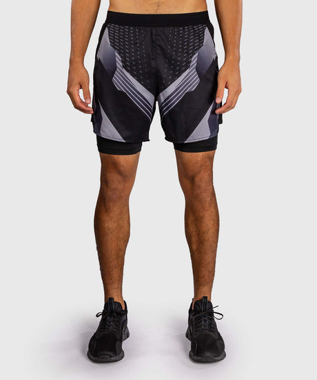 Pantaloncini a compressione Venum No-Gi 6.0 – Nero/Bianco