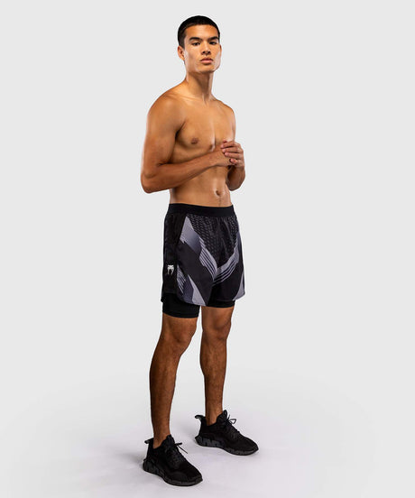 Pantaloncini a compressione Venum No-Gi 6.0 – Nero/Bianco