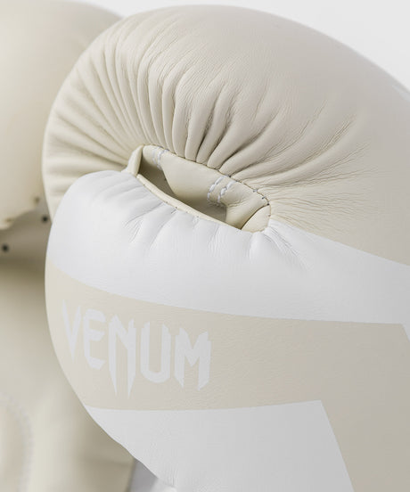 Guantes de boxeo Venum Elite – Blanco/Blanco
