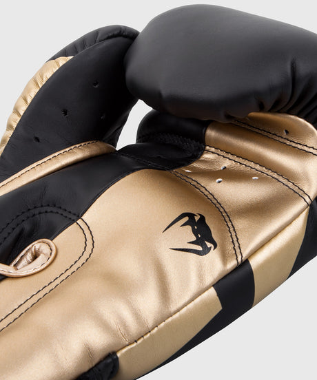Guantes de boxeo Venum Elite – Negro/Oro