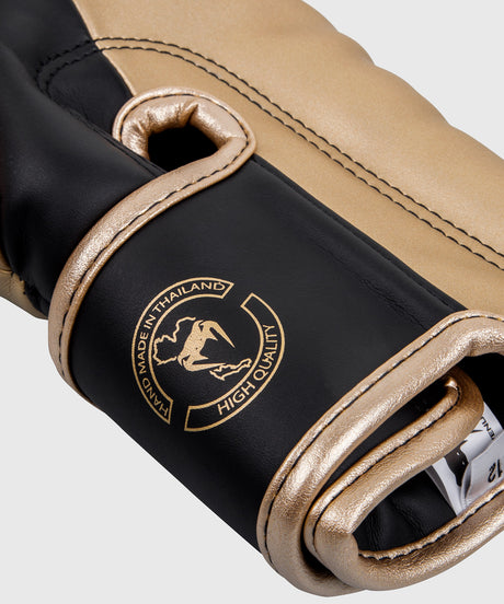 Guantes de boxeo Venum Elite – Negro/Oro