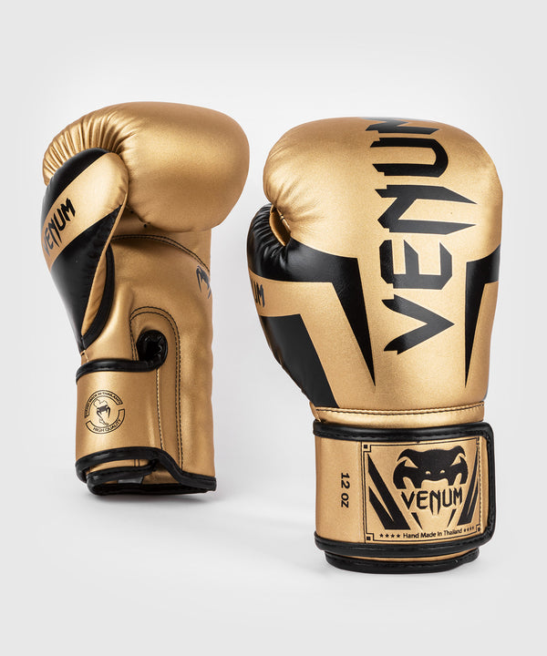 Gants de boxe Venum Elite – Noir/Or