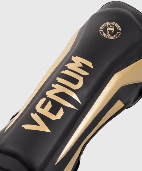 Venum Scheenbeschermers Kickboks Elite - Zwart/Goud