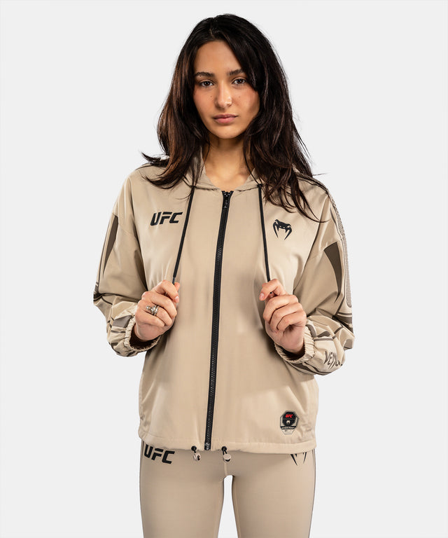 Venum UFC Hoodie mit Reißverschluss Unity Damen – Sand