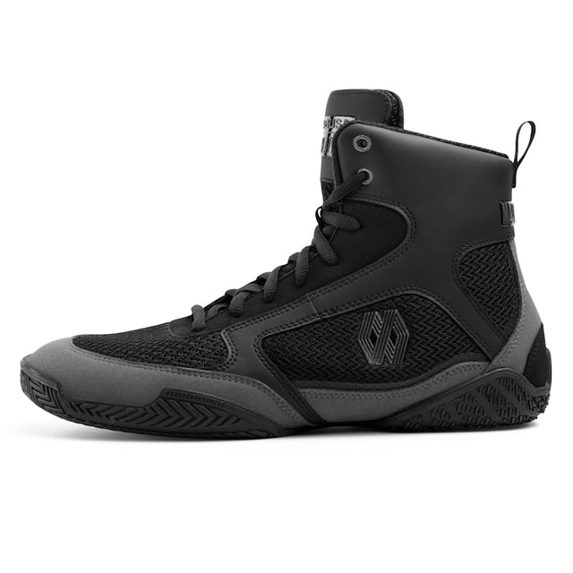 Scarpe da boxe Hayabusa x Mayweather Champ – Nero/Grigio