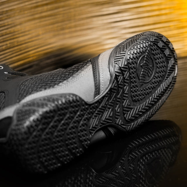 Scarpe da boxe Hayabusa x Mayweather Champ – Nero/Grigio