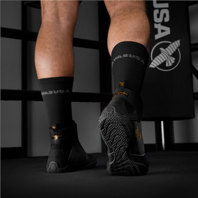 Scarpe da boxe Hayabusa Pro – Nero