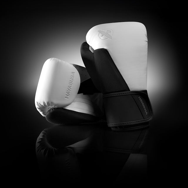 Luvas de boxe Hayabusa T360 – Branco/Preto