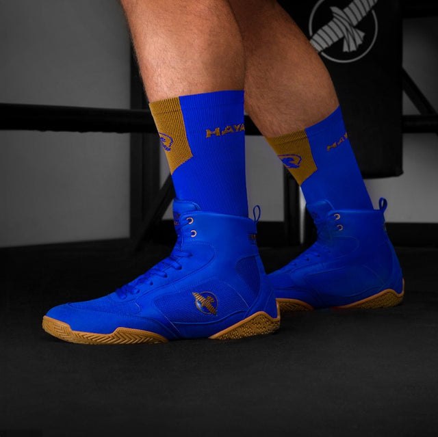 Botas de boxeo Hayabusa Pro – Azul