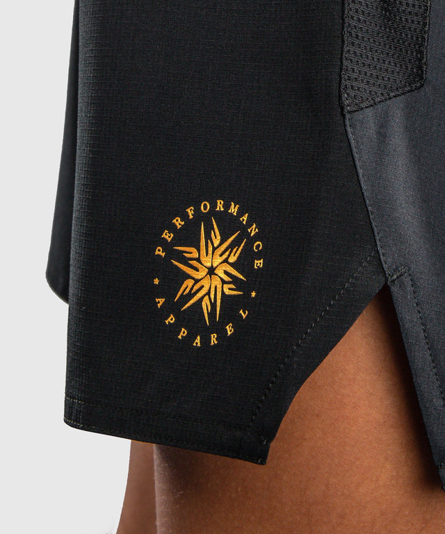 Venum MMA Shorts Attack Kinderen - Zwart/Goud