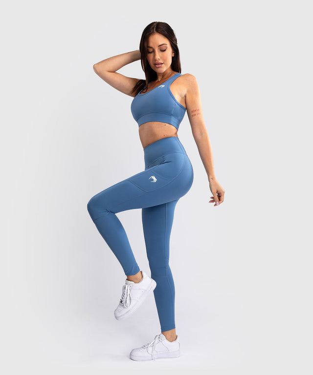 Venum Leggings Essential Performance Kvinder - Stormblå