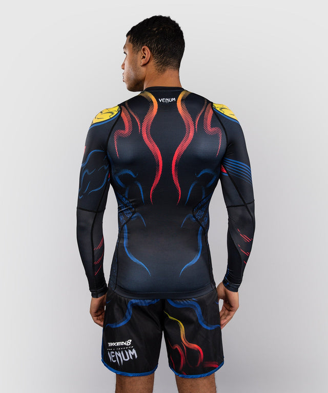 Venum Rashguard TEKKEN 8 Yoshimitsu - Sort/Orange - foto 4