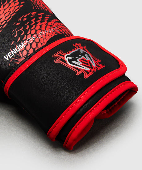 Venum Boxhandschuhe Matupa – Schwarz/Rot/Silber – Foto 4