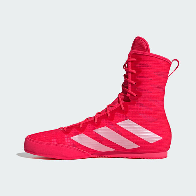 Boxerské boty Adidas Box Hog 4 – Červené/Bílé