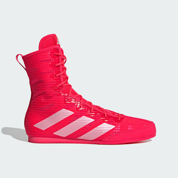 Botas de boxeo Adidas Box Hog 4 – Rojo/Blanco