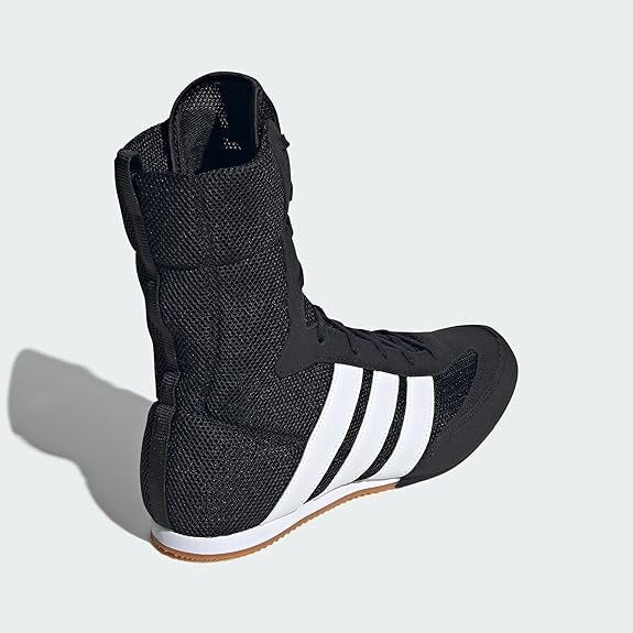 Ghete de box Adidas Box Hog Classic – Negru/Alb