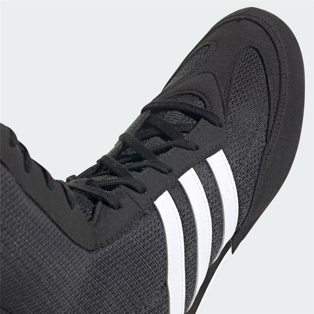 Ghete de box Adidas Box Hog Classic – Negru/Alb