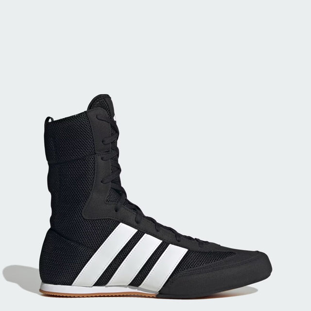 Ghete de box Adidas Box Hog Classic – Negru/Alb
