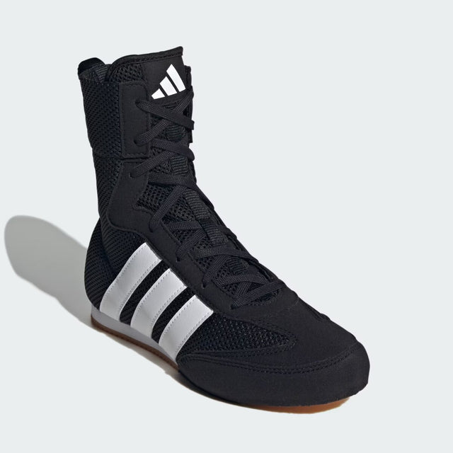 Botas de boxe Adidas Box Hog Classic Criança – Preto/Branco