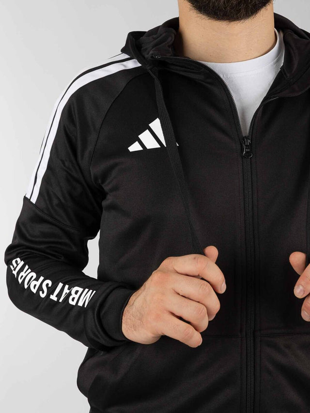 Adidas Träningsjacka Community Sports - Svart/Vit