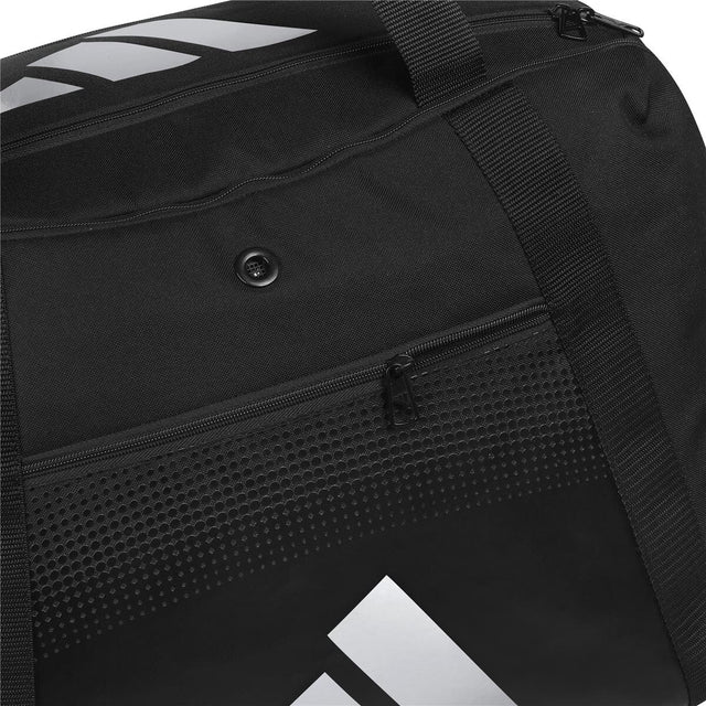 Adidas Duffle M Gym Bag – Black/Silver