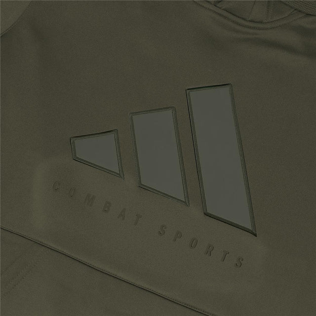 Adidas Hoodie Tech Line - Olivově zelená