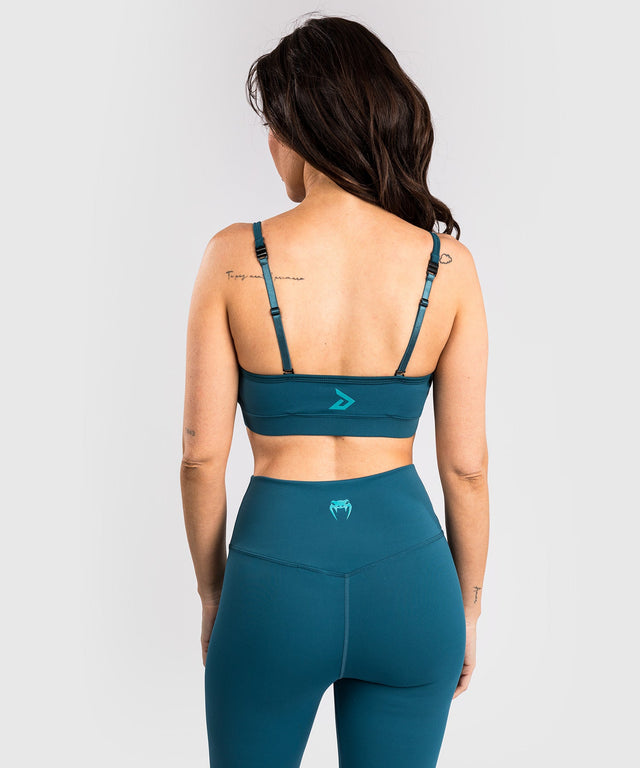 Reggiseno sportivo Venum x Demi Donna – Blu azzurro
