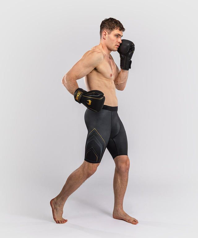 Venum Kompressionsshorts Streamline – Sort/Guld