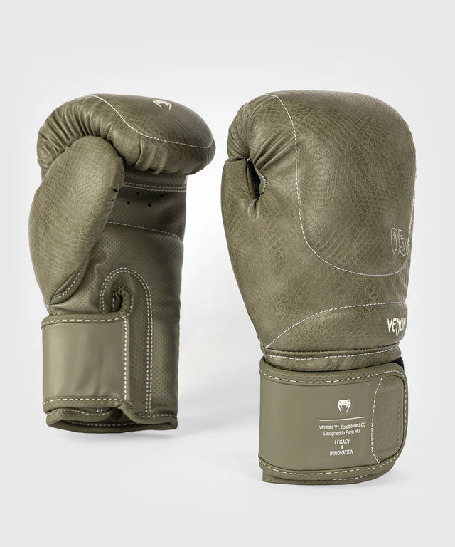 Venum Impact Evo Scales Boxhandschuhe – Armeeegrün
