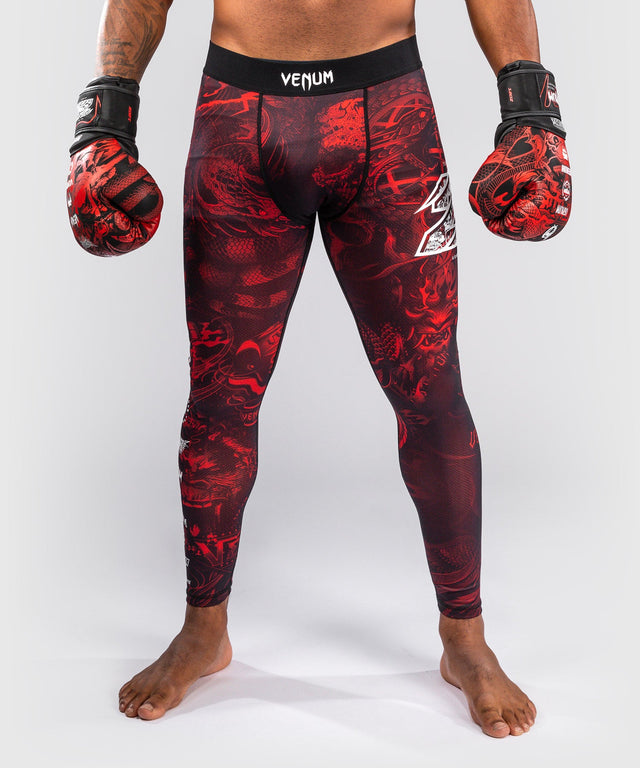 Pantaloncini a compressione Venum 20th Anniversary – Nero/Rosso