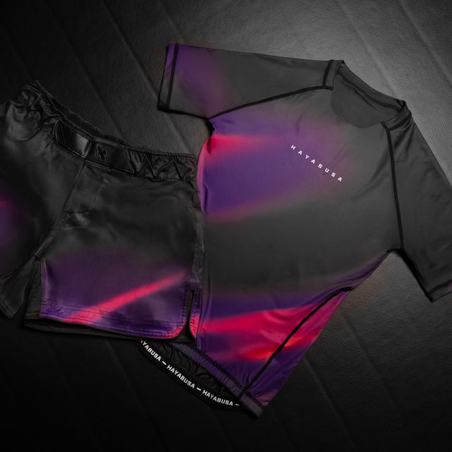 Spodenki MMA Hayabusa Apex Nova – Fioletowe