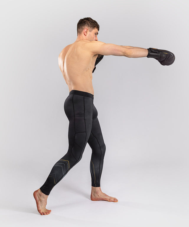Venum Kompressionsshorts Streamline – Sort/Guld