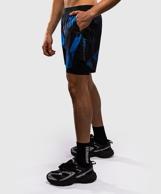 Pantaloncini a compressione Venum No-Gi 6.0 – Nero/Blu